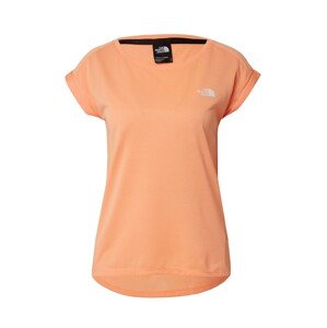 THE NORTH FACE Funkčné tričko 'Tanken'  svetlosivá / oranžová