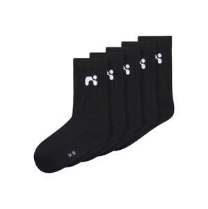 NAME IT Ponožky 'LARIS'  čierna / biela