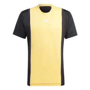 ADIDAS PERFORMANCE Funkčné tričko 'Pro'  žltá / čierna / biela