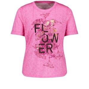 GERRY WEBER Tričko  zlatá / neónovo ružová / svetloružová / čierna