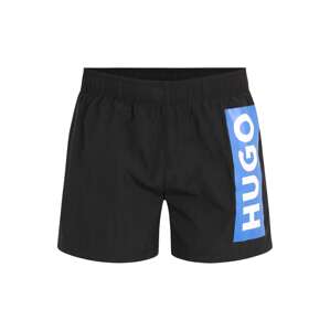 HUGO Blue Plavecké šortky 'Blue Okko'  modrá / čierna / biela