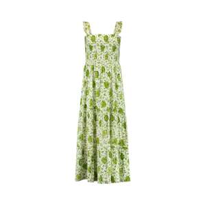 Shiwi Letné šaty 'SEYCHELLES'  trávovo zelená / svetlozelená / tmavozelená