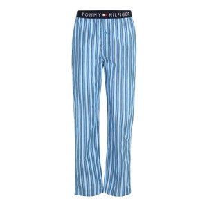 Tommy Hilfiger Underwear Pyžamové nohavice  azúrová / enciánová / čierna / biela
