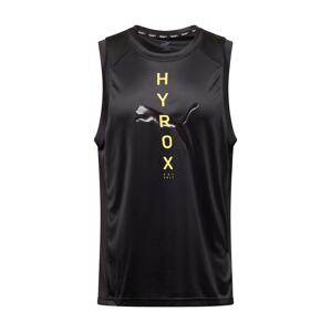 PUMA Funkčné tričko 'Hyrox'  žltá / čierna
