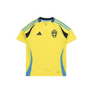 ADIDAS PERFORMANCE Funkčné tričko 'Sweden 24 Home'  námornícka modrá / svetlomodrá / žltá