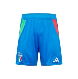 ADIDAS PERFORMANCE Športové nohavice 'Italy 24'  modrá / zelená / svetločervená / biela