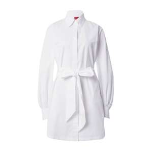 HUGO Košeľové šaty 'Kaisanna'  biela
