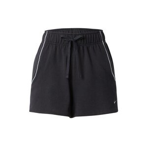 Nike Sportswear Nohavice 'STREET'  čierna / biela