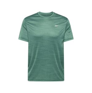 Reebok Funkčné tričko 'ATHLETE 2.0'  zelená / biela