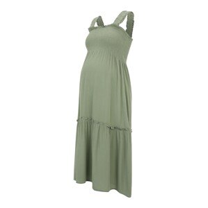 Vero Moda Maternity Letné šaty 'MENNY'  zelená
