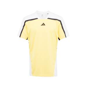 ADIDAS PERFORMANCE Funkčné tričko 'Pro FreeLift'  pastelovo oranžová / čierna / biela