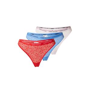 Tommy Hilfiger Underwear Tangá  modrá / červená / čierna / biela