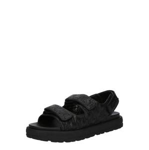 Karl Lagerfeld Remienkové sandále  čierna
