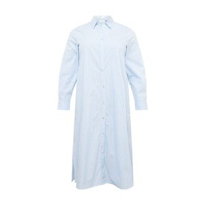 EVOKED Košeľové šaty 'BENNE'  svetlomodrá / biela