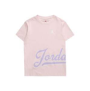 Jordan Tričko  svetlofialová / pastelovo ružová / biela