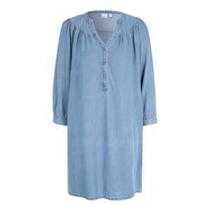 Vero Moda Tall Košeľové šaty 'BREE'  modrá denim