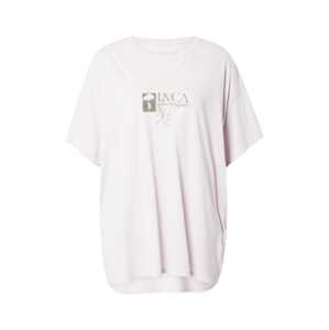 RVCA Oversize tričko  svetlosivá / jedľová