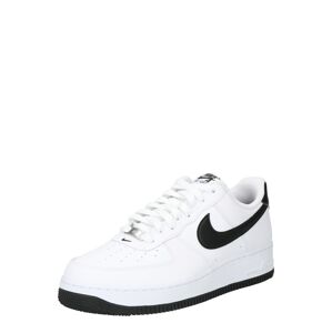 Nike Sportswear Nízke tenisky 'AIR FORCE 1 '07'  čierna / biela