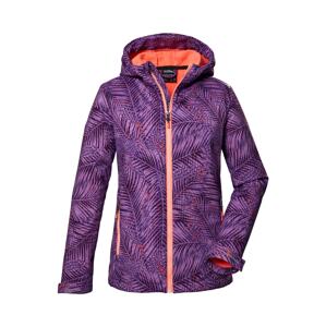 KILLTEC Outdoorová bunda  fialová / černicová / koralová