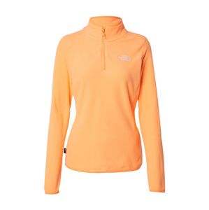 THE NORTH FACE Športový sveter '100 GLACIER'  oranžová / biela