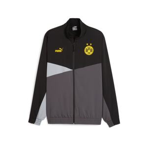 PUMA Športová bunda 'BVB'  žltá / grafitová / svetlosivá / čierna