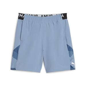 PUMA Športové nohavice  modrá / zmiešané farby