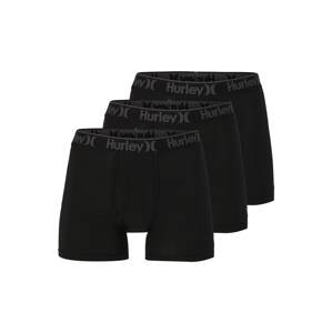 Hurley Športové nohavičky  tmavosivá / čierna