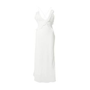 Bardot Kokteilové šaty 'OLEA'  strieborná / biela