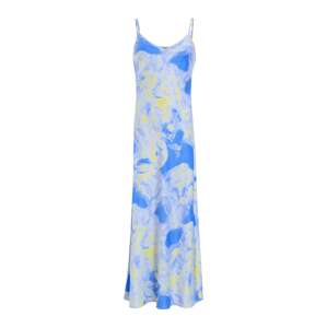 AllSaints Letné šaty 'BRYONY'  nebesky modrá / žltá / svetlosivá