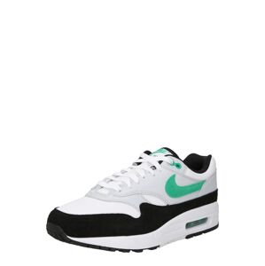 Nike Sportswear Nízke tenisky 'Air Max 1'  svetlosivá / trávovo zelená / čierna / biela