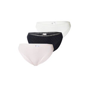 Tommy Hilfiger Underwear Nohavičky  svetloružová / čierna / šedobiela