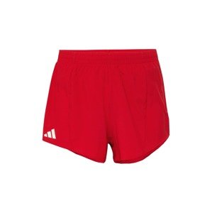 ADIDAS PERFORMANCE Športové nohavice 'Adizero Essentials '  červená / šedobiela