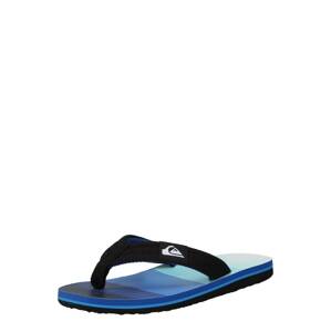 QUIKSILVER Plážové / kúpacie topánky 'MOLOKAI LAYBACK II'  modrá / čierna / biela