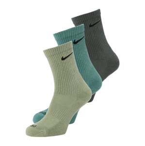 NIKE Športové ponožky 'Everyday'  tyrkysová / kaki / olivová / čierna