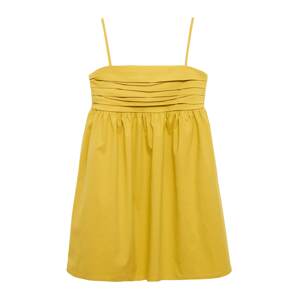 MANGO Letné šaty 'Ziti'  žltá