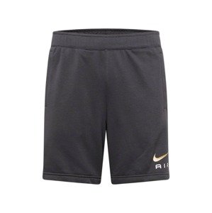 Nike Sportswear Nohavice 'AIR'  piesková / tmavosivá / čierna / biela