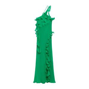 MANGO Večerné šaty 'Nicola'  zelená
