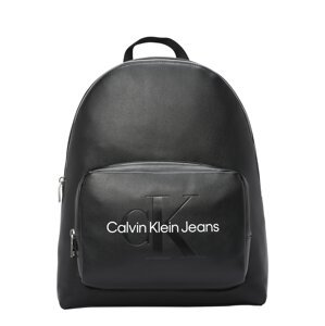 Calvin Klein Jeans Batoh 'CAMPUS BP40'  čierna / biela