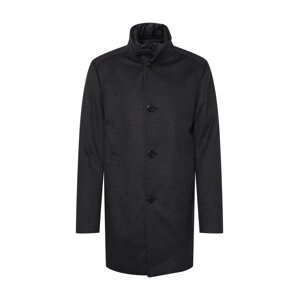 JOOP! Prechodný kabát  čierna melírovaná