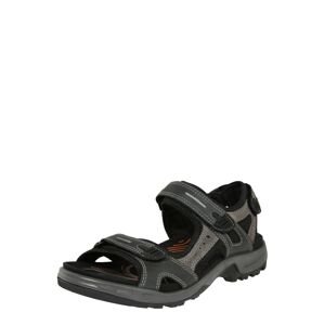 ECCO Trekingové sandále 'Offroad'  sivobéžová / tmavosivá / čierna