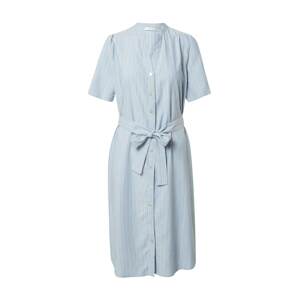 MSCH COPENHAGEN Košeľové šaty 'Makita'  modrá / námornícka modrá / biela