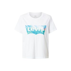 LEVI'S ® Tričko 'Graphic Jordie Tee'  tyrkysová / vodová / biela