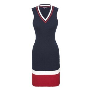 Felix Hardy Pletené šaty 'Clarissa'  námornícka modrá / červená / biela