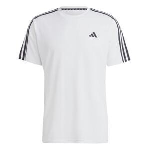 ADIDAS PERFORMANCE Funkčné tričko 'Train Essentials 3-Stripes'  čierna / biela