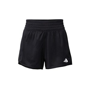 ADIDAS PERFORMANCE Športové nohavice 'Pacer Essentials'  čierna / biela