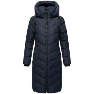 NAVAHOO Zimný kabát 'Sahnekatzii XIV'  ultramarínová