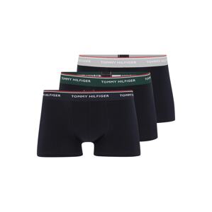 Tommy Hilfiger Underwear Boxerky 'Essential'  tmavomodrá / sivá / zelená / biela