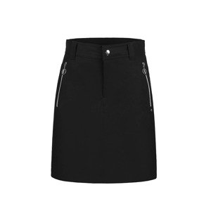 LUHTA Športová sukňa 'HOPIALA'  čierna / strieborná