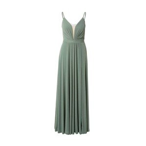 Vera Mont Večerné šaty  béžová / smaragdová