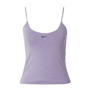 Nike Sportswear Top  fialová / čierna